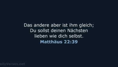 liebe deinen nächsten wie dich selbst